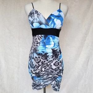 Ellus Multicolor Bodycon Stretch Dress